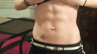 girl next door is muscular