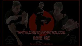 femdom karate pov