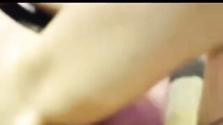 Lesbians Scissor Cam with Toy in Middle 2