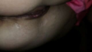 Licking girl's asshole