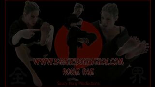 karate foot domination
