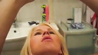 Amateur Deutsch Blonde Blowjob Kondom Cocktail 2