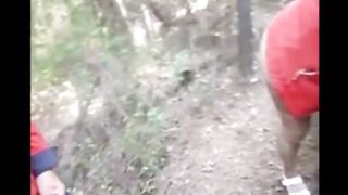 dogging en pleine nature