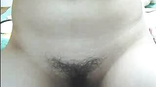 Young asian on webcam