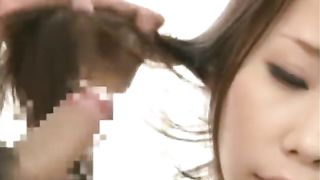 Femdom hair fetish 09