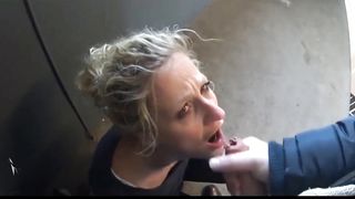 Nasty girl need to walk in public with face full of cum 2