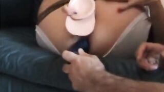 Italian Masturbation with dildo