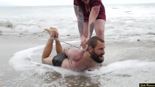 Beach blanket bondage