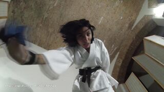 samy karate foot domination