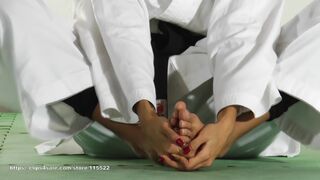samy karate foot domination