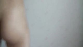 Closeup video of hairy pussy creampie