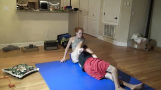 Redhead Wrestling Domination