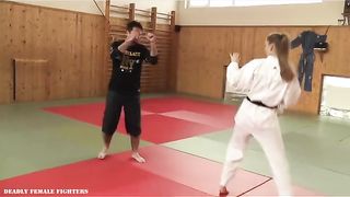k lenka karate beatdown