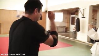 k lenka karate beatdown