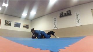 denise sankaku judo techniques